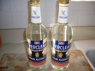 Everclear is a brand name of rectified spirit sold by American spirits company Luxco. It is bottled at 151-proof 75.5 ABV and 190-proof 95 ABV.