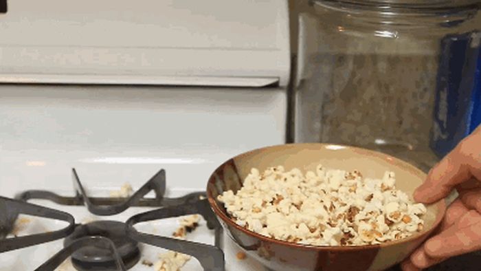 Popcorn without microwave