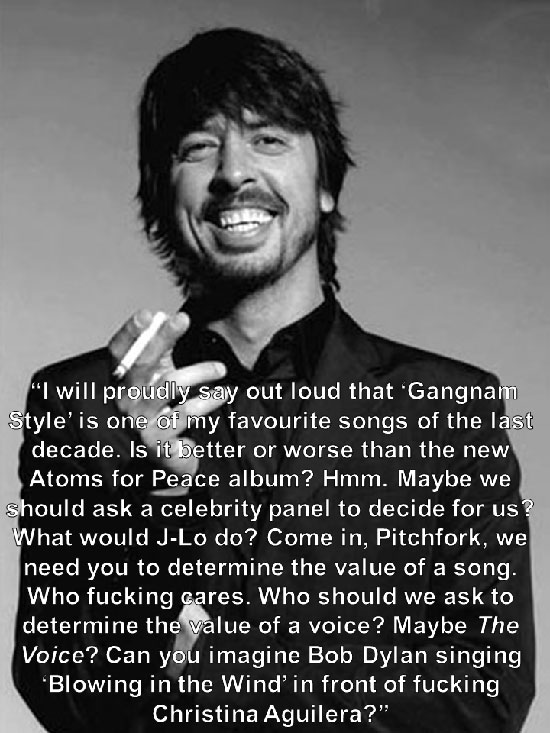 Dave Grohl is Awesome