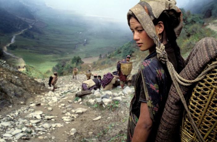 Hamid Sardar captures a tribal Chhetri woman in Nepal. 2009