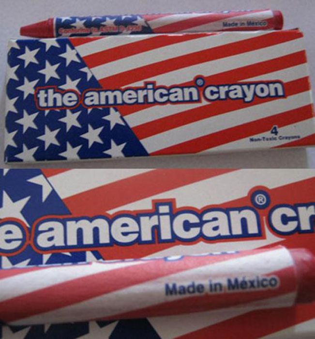 Joke - Kthe american crayon e american cr Made in Mexico