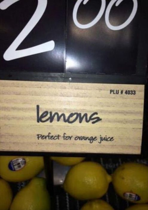lemon - Plu 4033 lemons Perfect for orange juice