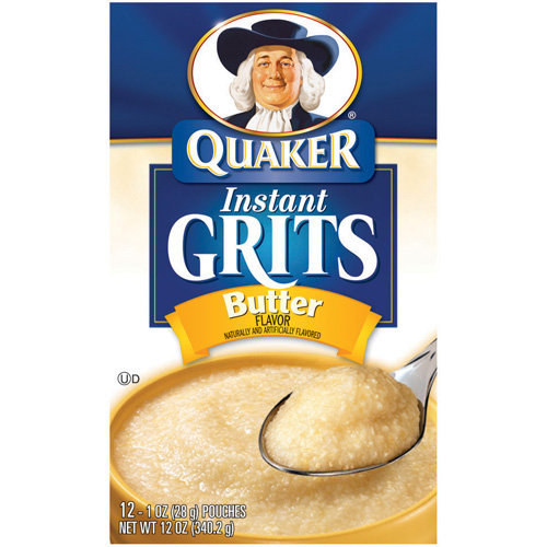 quaker oats - Quaker Instant Grits Butter Flavor O Liy And Areal Od 12 1 Oz 289 Pouches Net Wt 12 Oz 340.29