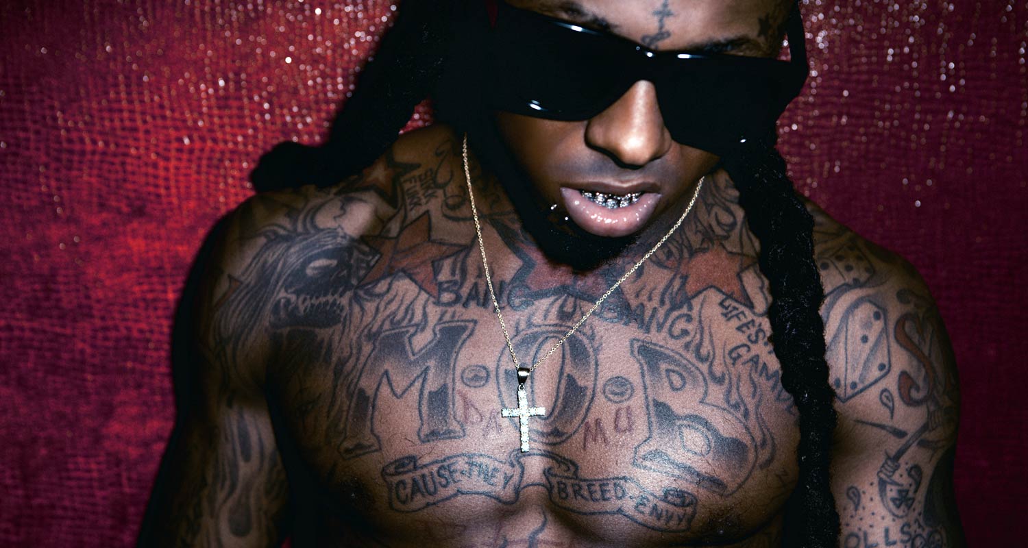 Lil Waynes whole  body