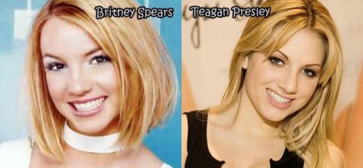 Britney Spears Teagan Presley