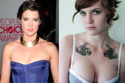 Actresses With Pornstars - 49 Female Celebrities And Their Pornstar Lookalikes - Wow Gallery