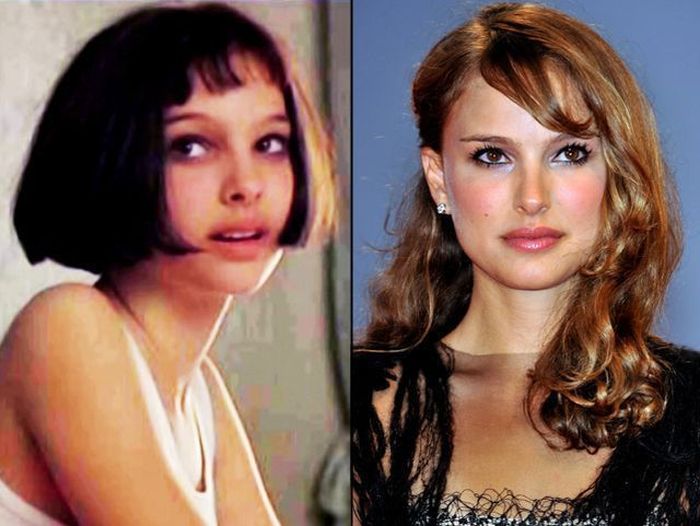 Celebs then and now
