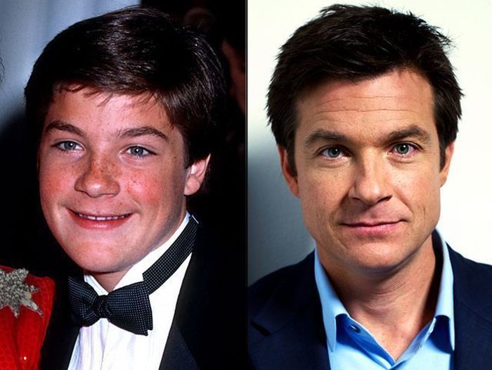 Celebs then and now