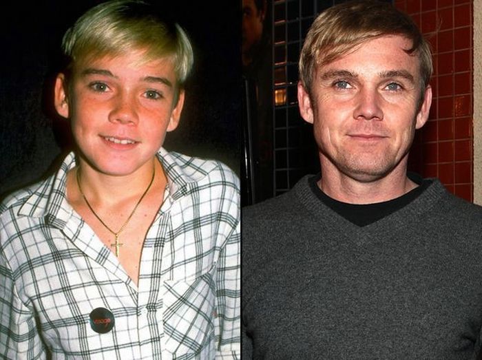 Celebs then and now