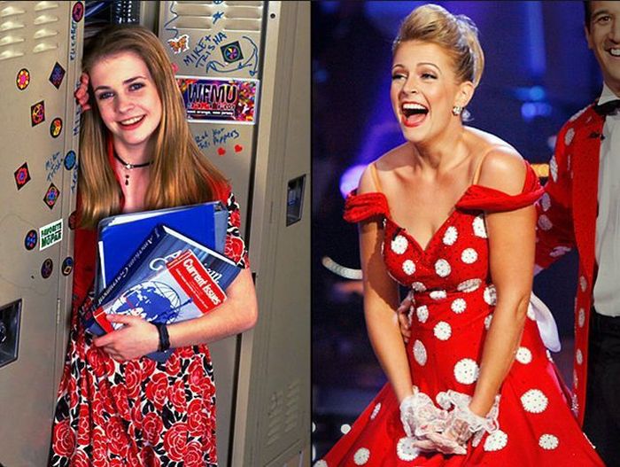 Celebs then and now