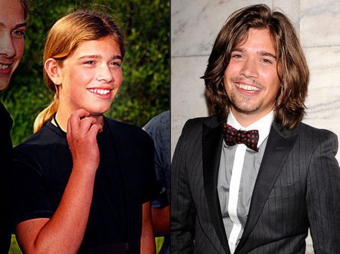 Celebs then and now