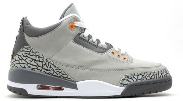 Air Jordan III  4500             The first shoe to feature the iconic Jumpman logo, originals of these can sell upwards of 4500!