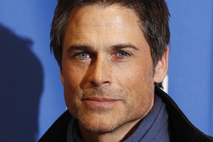 Rob Lowe is deaf in his right ear. It may be from a undiagnosed case of the mumps.