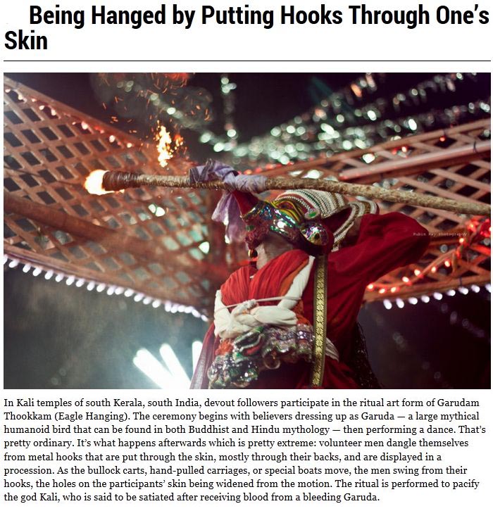 Religious Rituals That Are Weird And Creepy