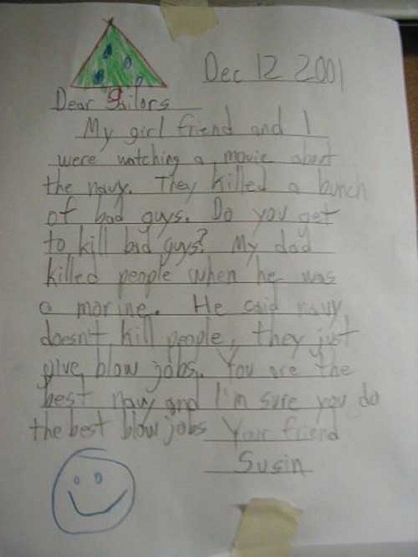 Funny Notes from kids