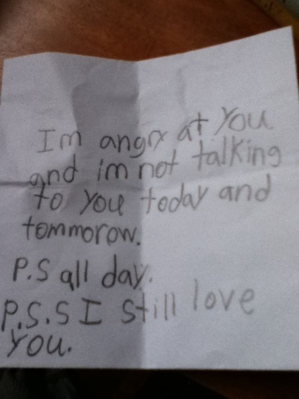 Funny Notes from kids