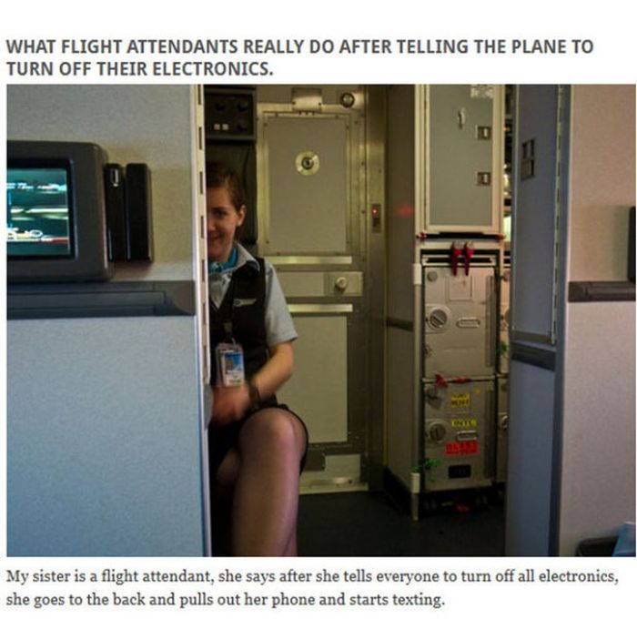 26 Things Flight Attendants Won't Tell You About Flying