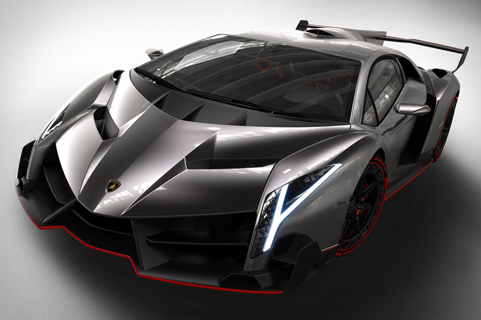 The most expensive car in the world. Lamborghini Veneno, 4.6 million.