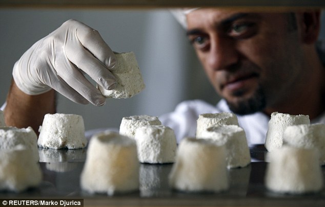 The most expensive cheese in the world.Worlds st Expensive Cheese 800kg