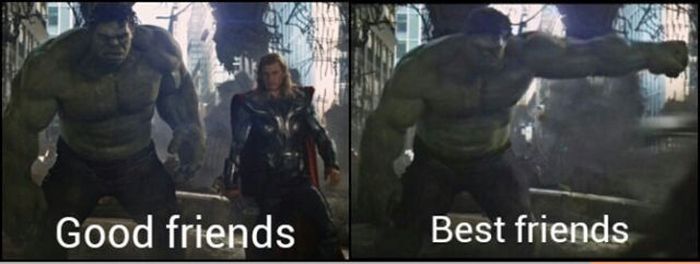 Friends vs Best friends