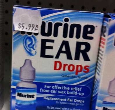 funny sticker placement - 5.99 Urinet Cear Drops Murine For effective relief from ear wax buildup Replacement Ear Drops To looser wax genty To be used with