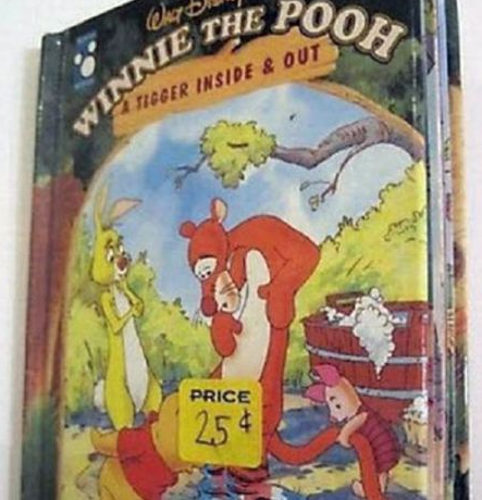 bad sticker placement - Chy E The Po Wnie The Tigger Inside & Out Price 254