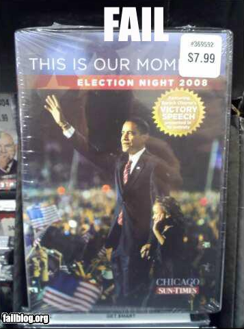 action figure - Fail 359592 This Is Our Mom $7.99 Election Night 2008 Chicago Suntimis fallblog.org