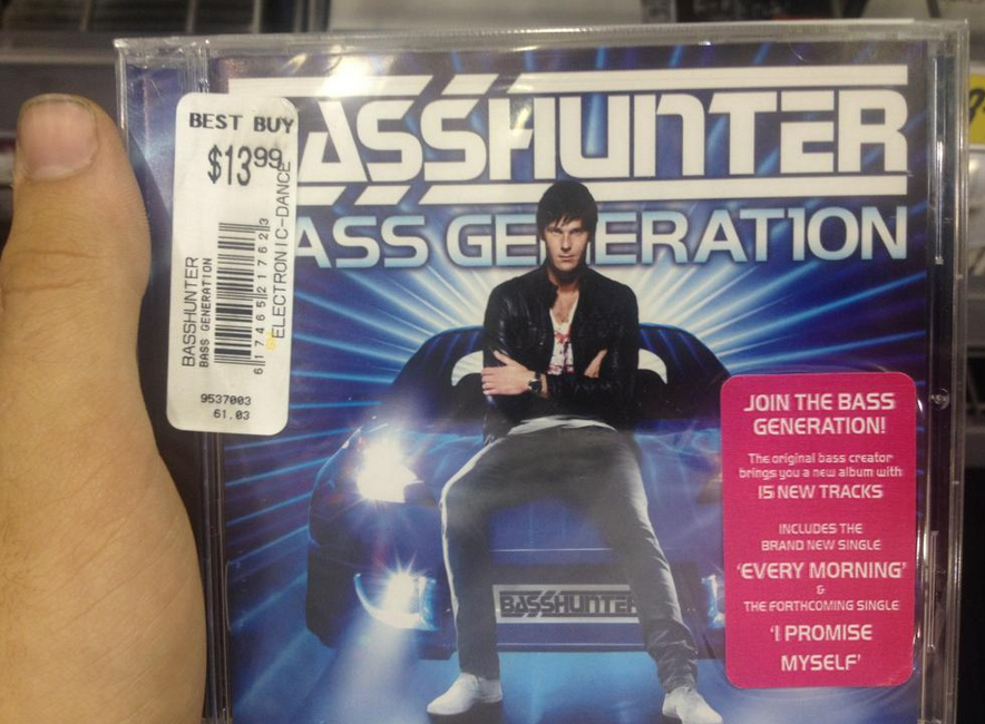 sticker placement fail - Asshunter Bass Gegeration Basshunter Bass Generation 17465121 7 0213 ElectronicDance 9537 Join The Bass Generation! The original besserter brings you an album with 15 New Tracks Incluides The Brand New Single Every Morning Basshum