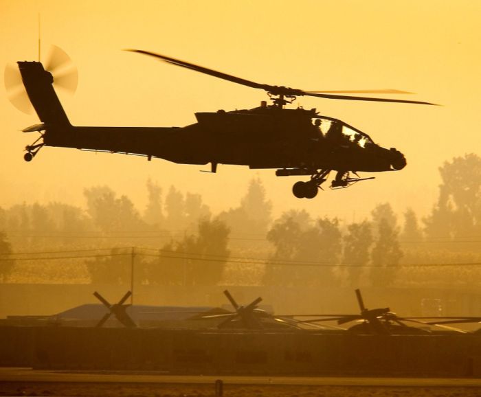 Apaches At Sunset