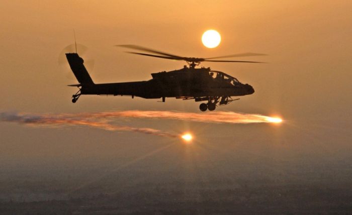 Apaches At Sunset