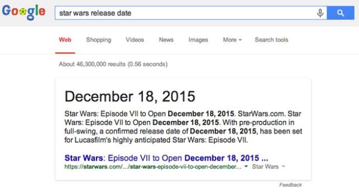 You can also use the same method to get movie release dates