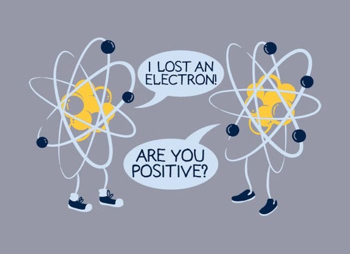 lost an electron are you positive - I Lost An Electron! Are You Positive?
