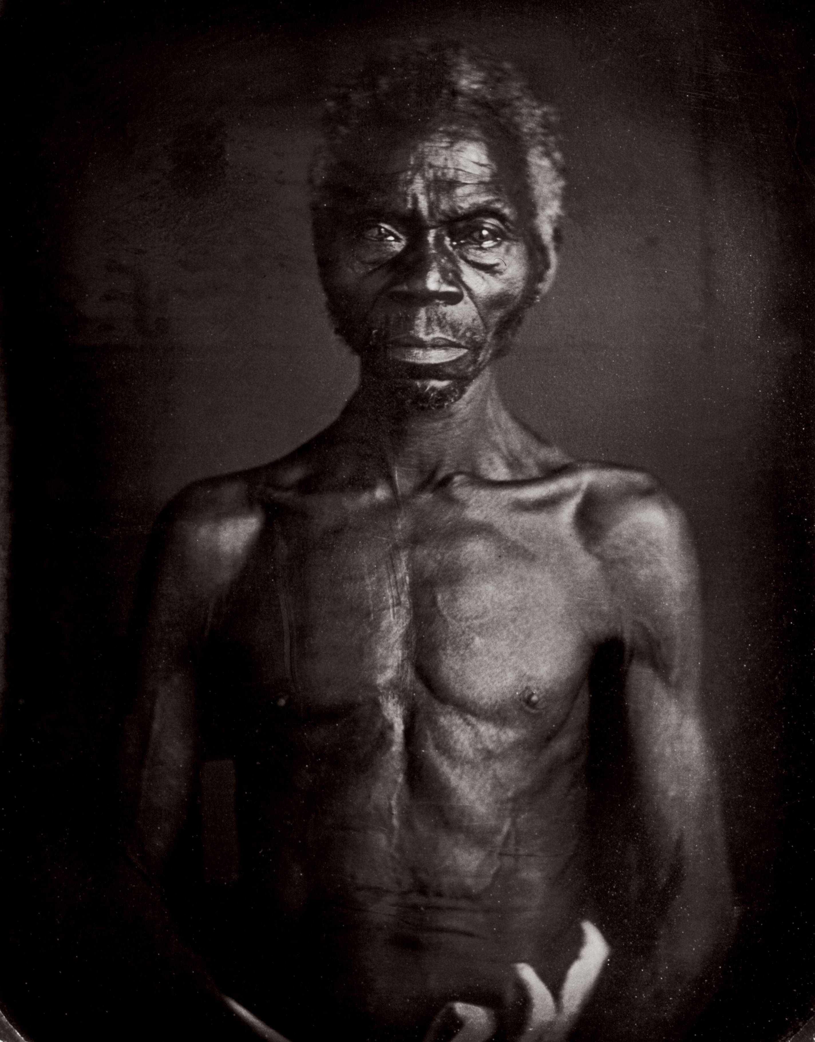 This man, Renty, was an African-born slave owned by B.F. Taylor from Columbia, South Carolina when this portrait was taken in 1850