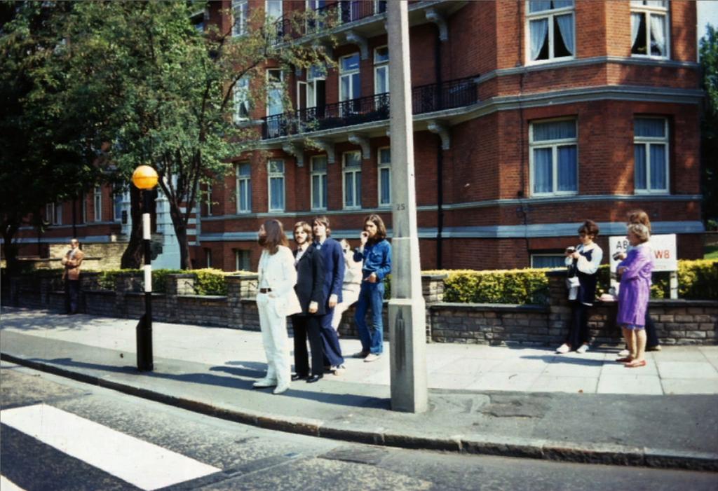 45 years ago The Beatles were preparing to cross the road