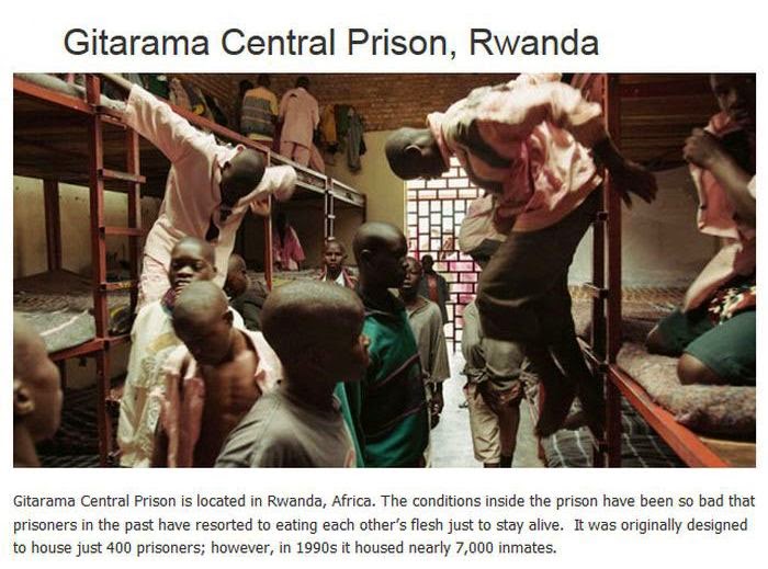 Some of the worst prisons in the world