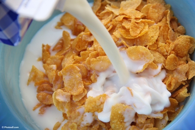 Achieving the perfect milk to cereal ratio.