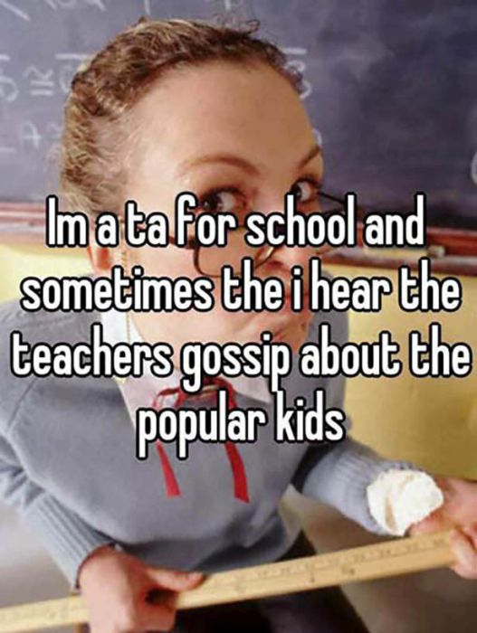 Teachers confessions