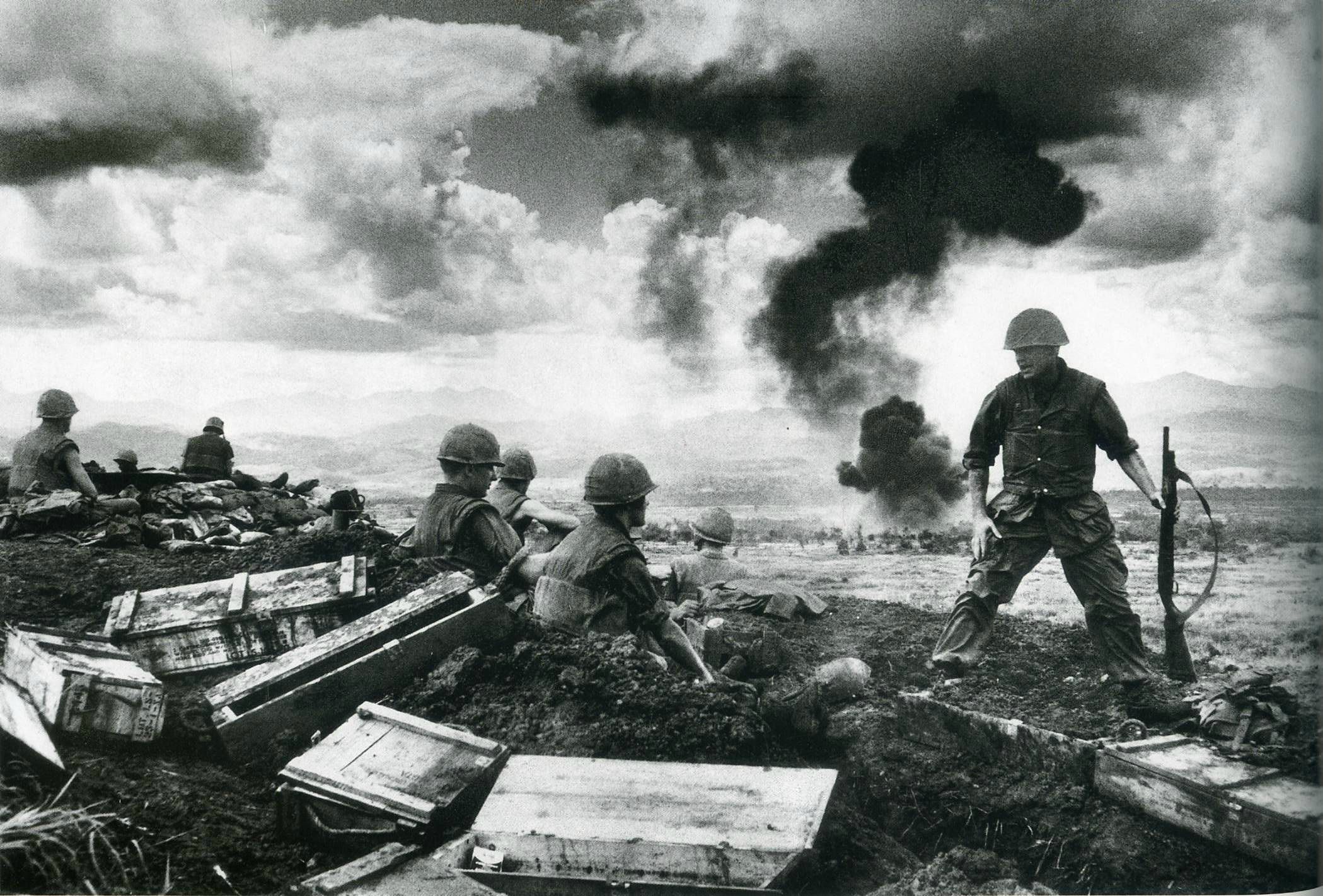 Khe Sanh, Vietnam, 1968                 The Battle of Khe Sanh began on January 21, 1968. For the next 77 days, U.S. Marines and their South Vietnamese allies fought off an intense siege of the garrison, in one of the longest and bloodiest battles of the Vietnam War
