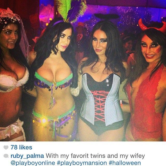 Playboy Halloween party