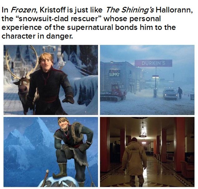 'Frozen' Is Oddly Similar To 'The Shining'