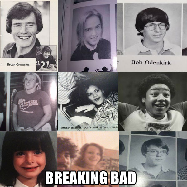 Celebrity Yearbook Photos From Famous TV Shows