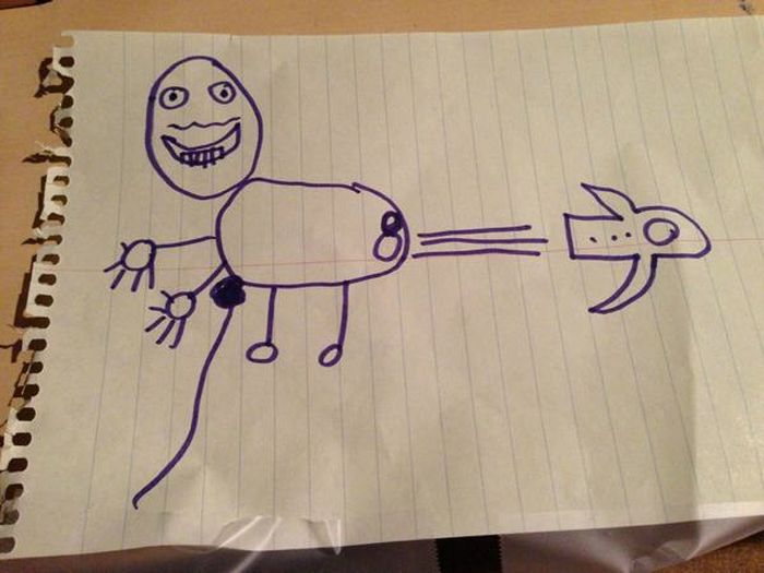 Crazy Kids Drawings