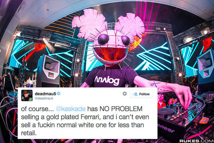 Rich DJs Complain with tweets