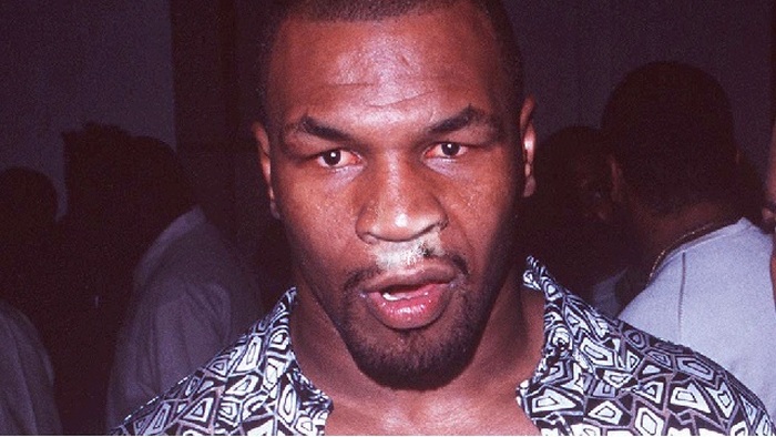 Mike Tyson at a typical party in the late 80s