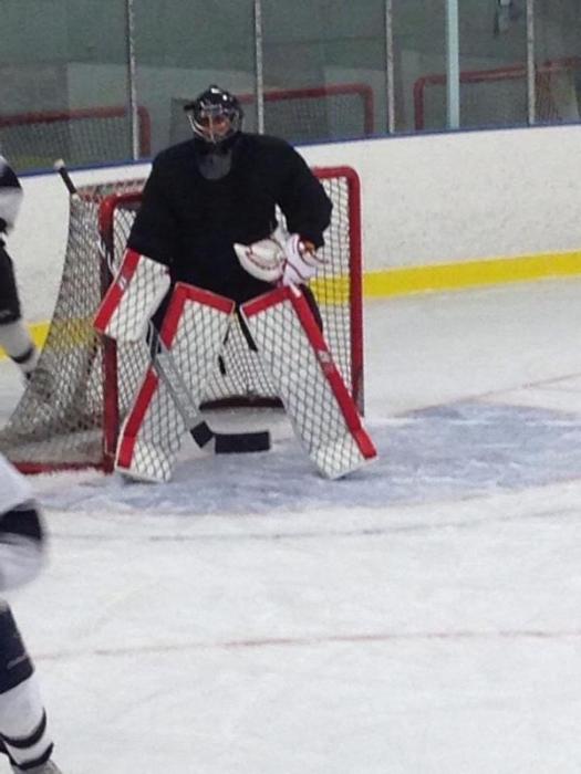 Goalie Camo, taking every advantage you can get