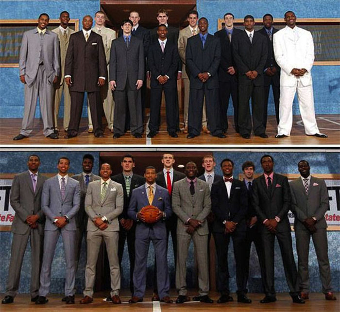 The Style at the NBA Draft: 2013 vs. 2003