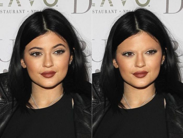 Celebrities with no eyebrows