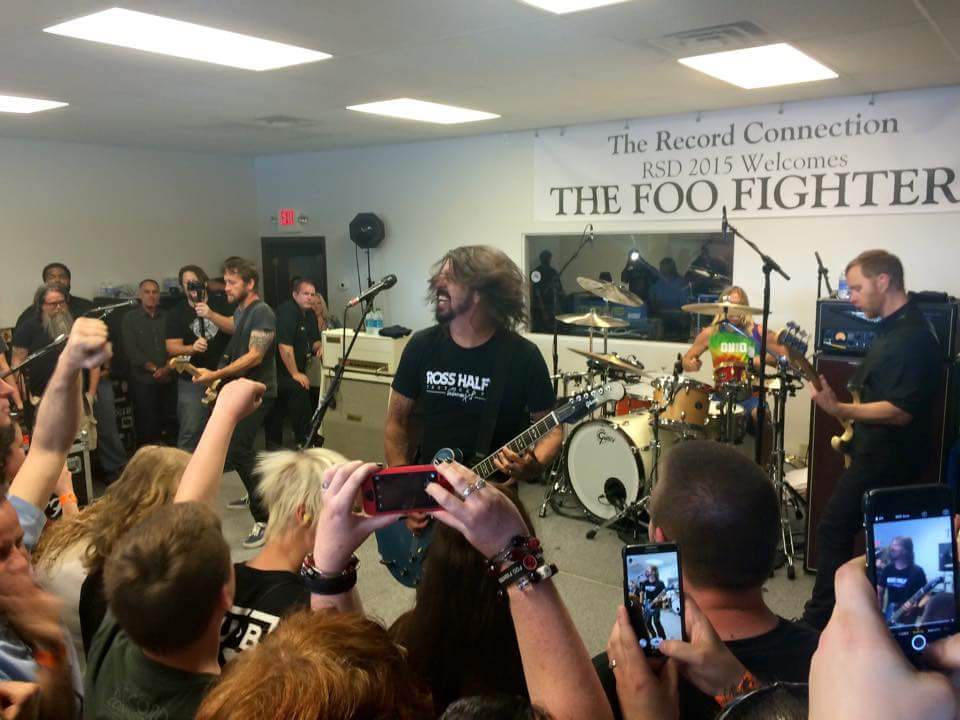 The Foo Fighters have been giving small 100-200 people concerts at small venues all over.