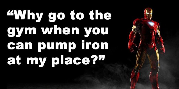 Super Heroes Use Pick Up Lines