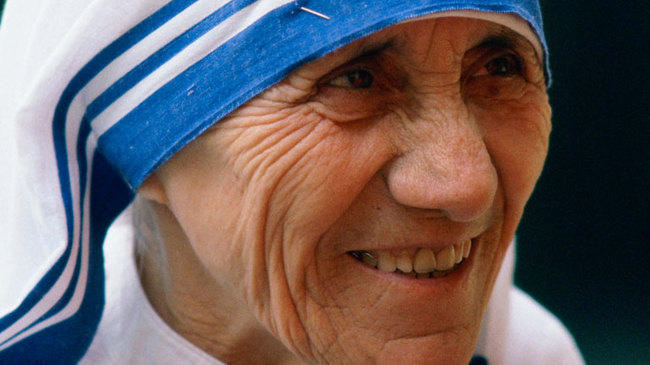 Mother Teresa is a literal saint and is still renowned for her selfless pursuit of performing charitable work. However, she refused to ever have audits performed on the donations she received, and many of the locations she claimed to raise money for, never saw a dime. She also was a religious fanatic, opening 500 or so convents in her name and was heaven-bent on converting the people she was helping. There's a whole documentary about her, too, called "Hell's Angel." 
Source: Slate